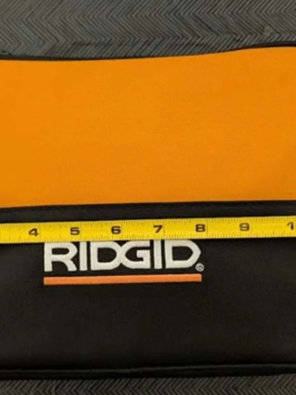 RIDGID Flat Tool Bag 2 Case 11x8x3 Contractor Storage Organizer New